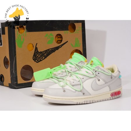 OFF WHITE X NK Dunk Low "The 50" (NO.07) SIZE: 36-47.5