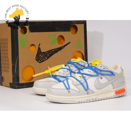 OFF WHITE X NK Dunk Low "The 50" (NO.10) SIZE: 36-47.5