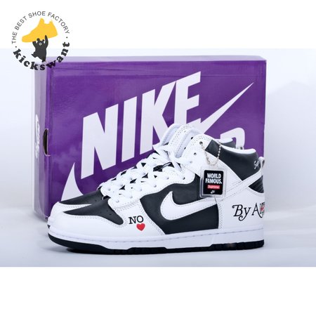 Supreme x Nike SB Dunk High By Any Mean Black Size 36-47.5