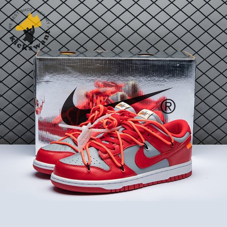 Off-White x Dunk Low 'University Red' Size 40-47.5