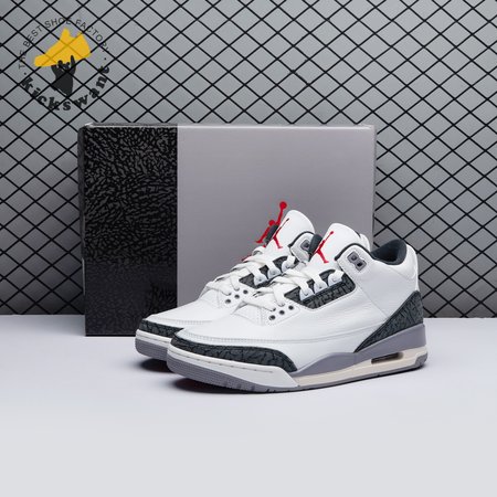 Jordan 3 Retro Cement Grey CT8532-106 Size 36-47.5